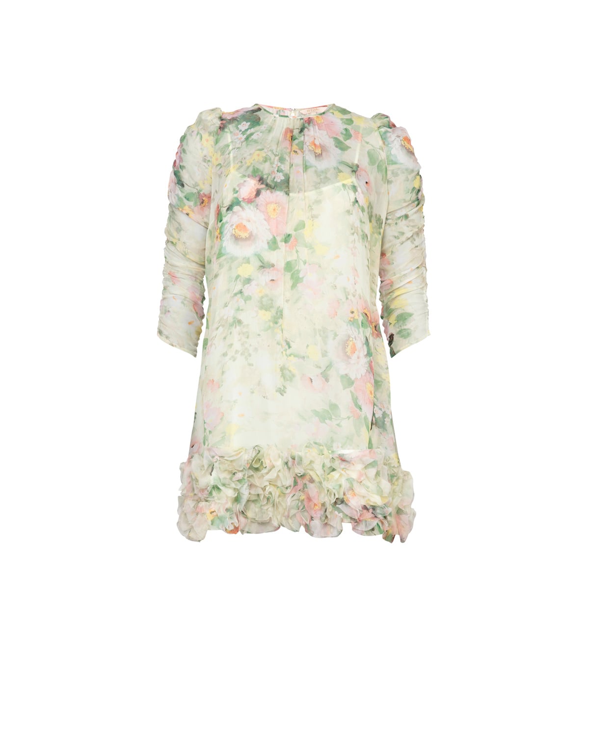 Organza Frilly Dress, Watercolour Dreams. Image #1