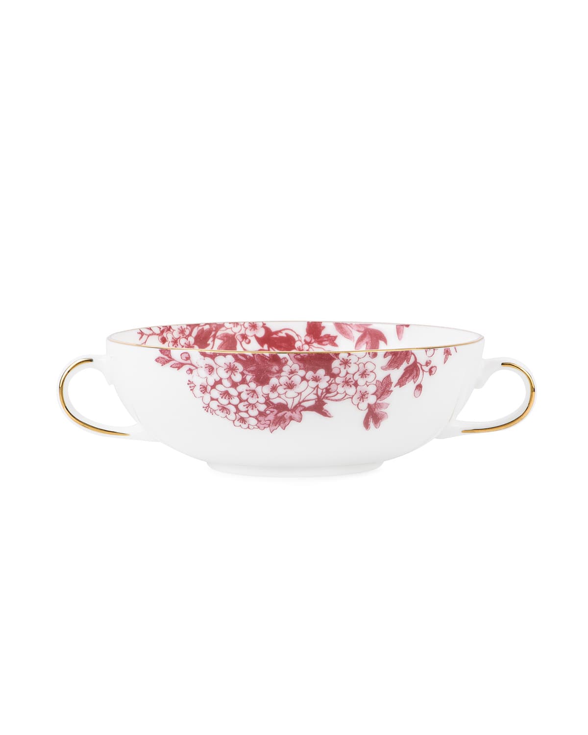 Soup Bowl, Burgundy. Image #3