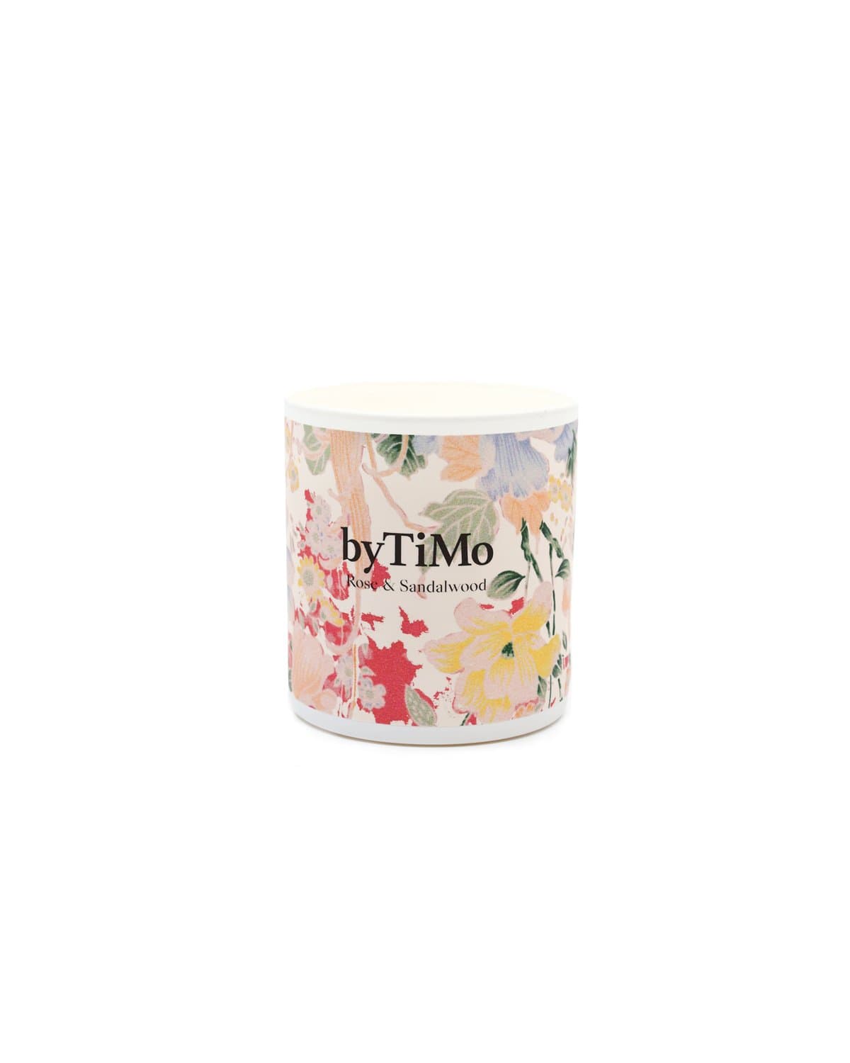 Rose & Sandalwood Scented Candle, Rose. Image #6