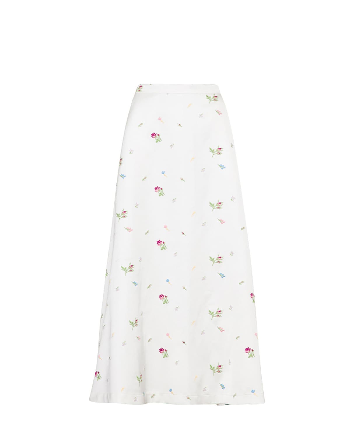 Tailored Satin Skirt, Summer Embroidery. Image #7