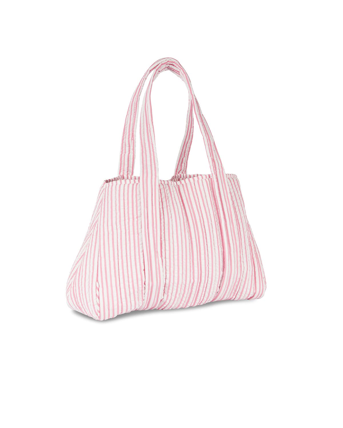 Tote Bag, Pink Stripe. Image #5