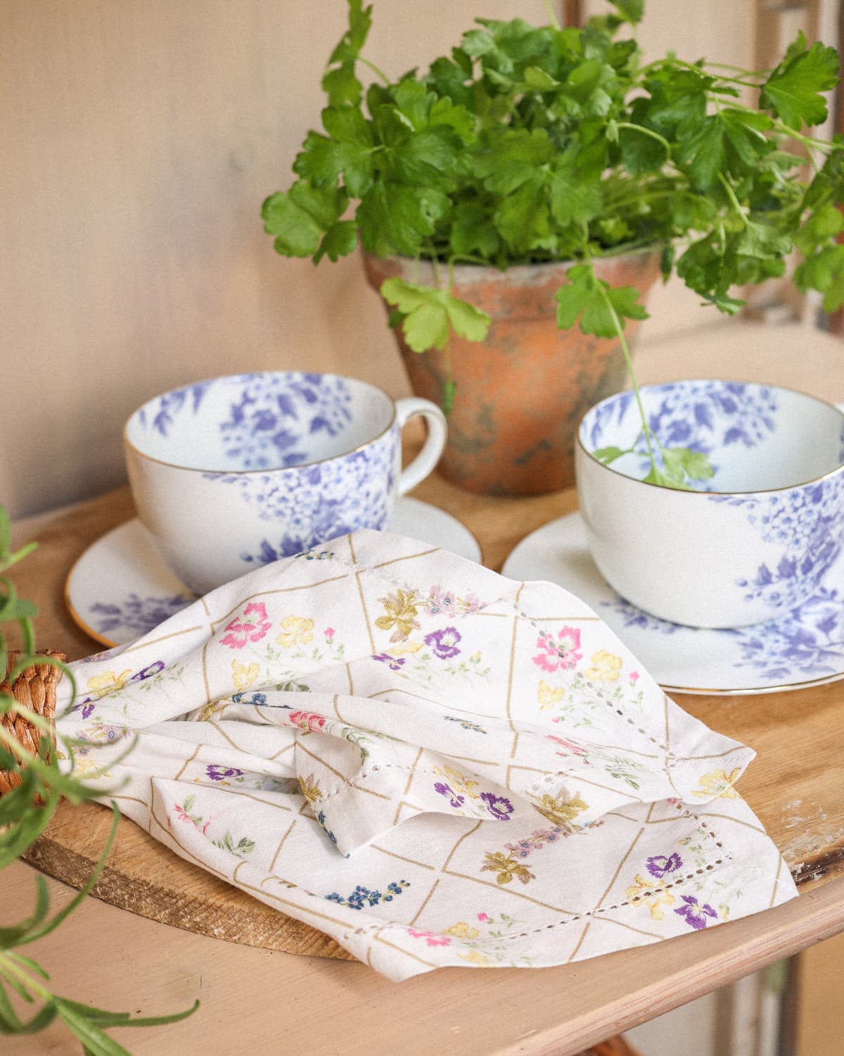 Napkin, Summer Flowers. Image #3