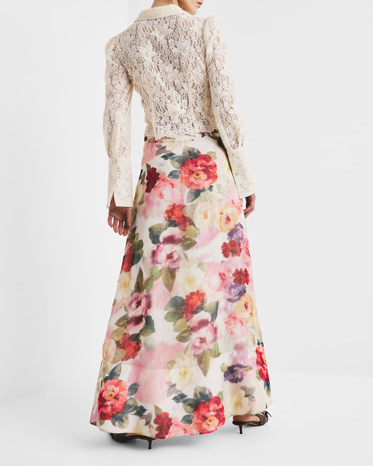 Lace Shirt, Vintage White. Image #3