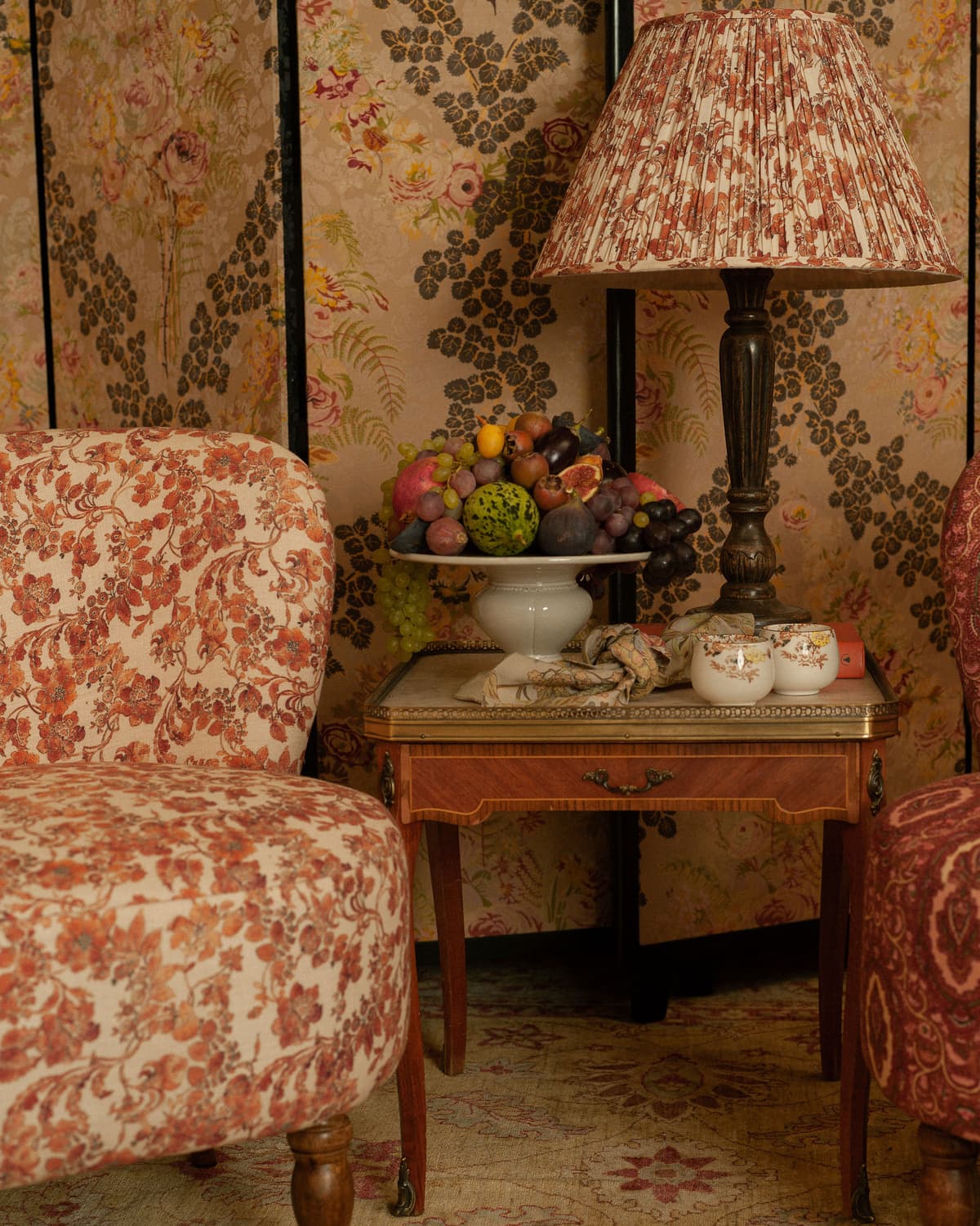 Room Divider (in store exclusive), Black Leaves. Image #2
