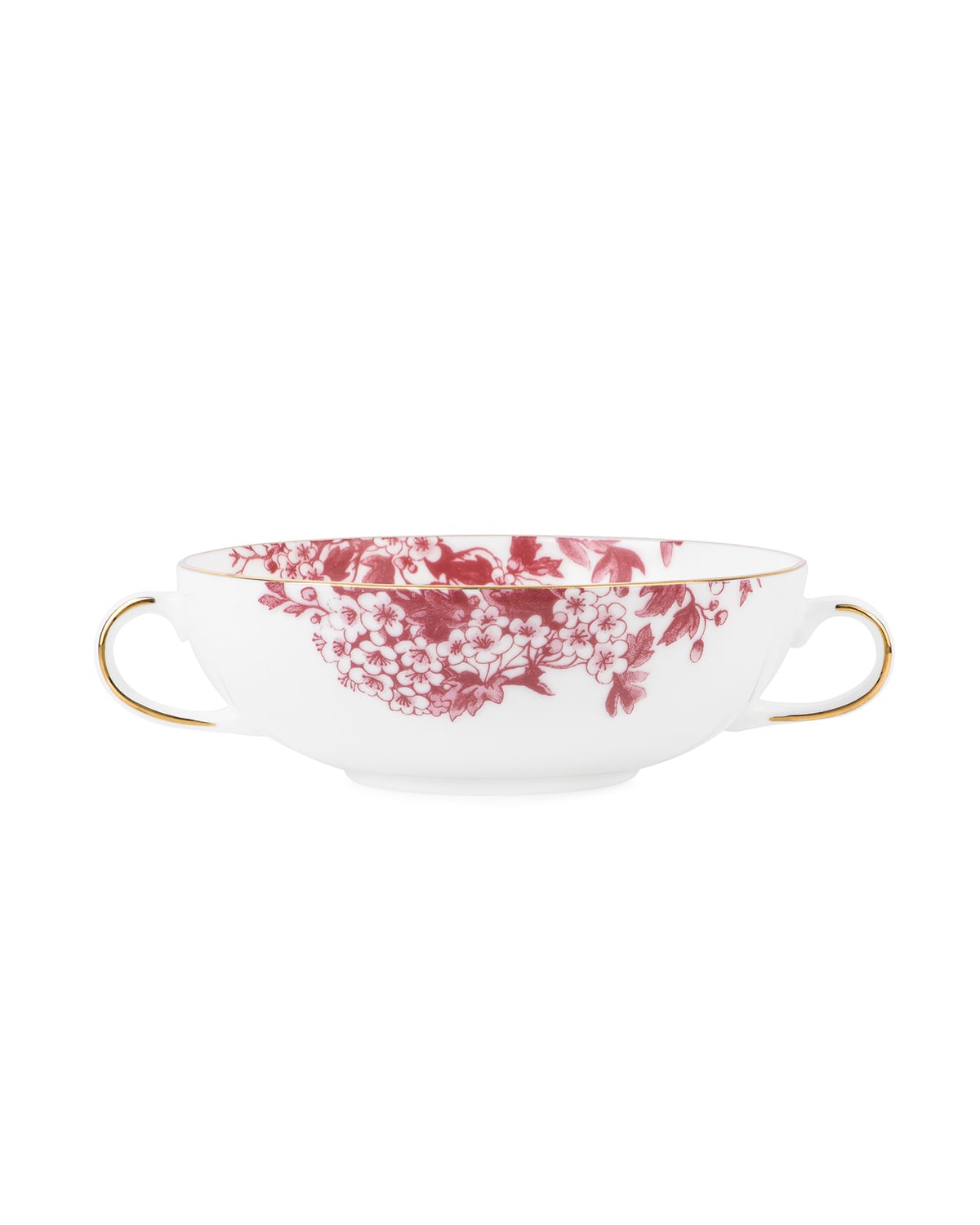 Soup Bowl, Burgundy. Image #4