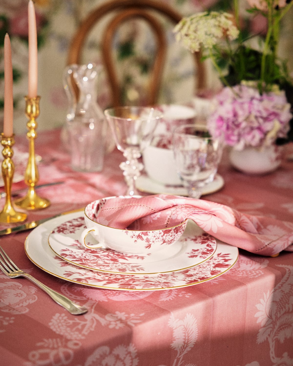 Soup Bowl, Burgundy. Image #3