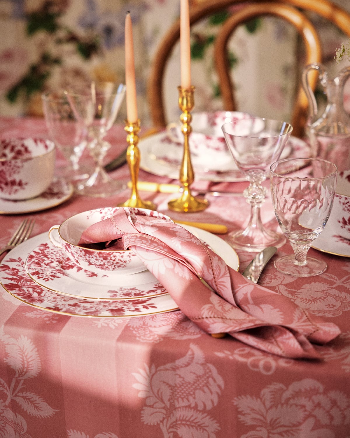 Napkin Linen Stripe, Vintage Wallpaper. Image #1