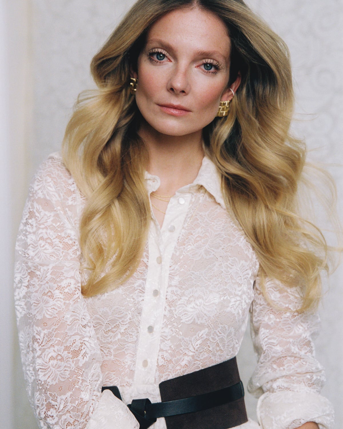 Lace Gown, Vintage White. Image #3