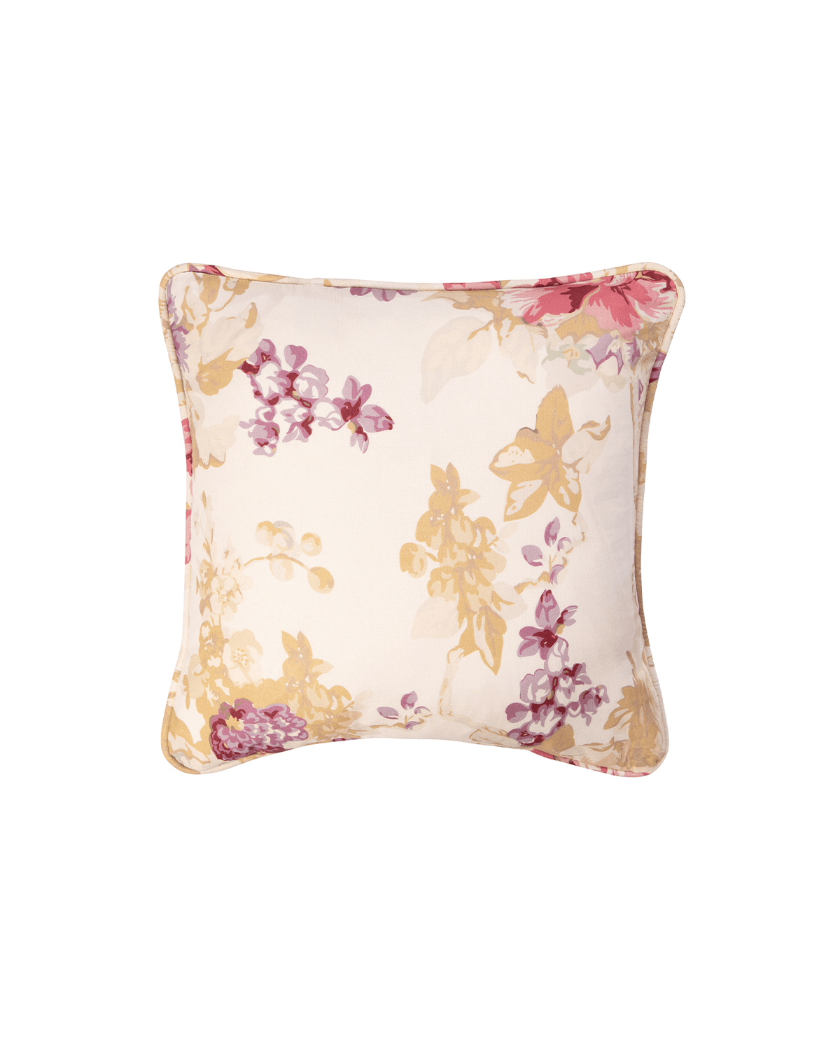 Linen Cushion Cover 50x50, Autumn Flower. Image #7