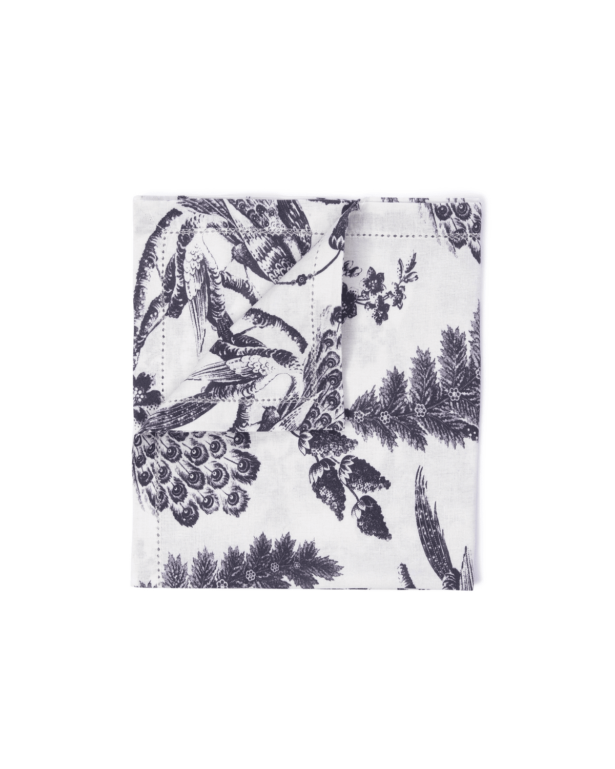 Linen Napkin, Blue Birds. Image #2