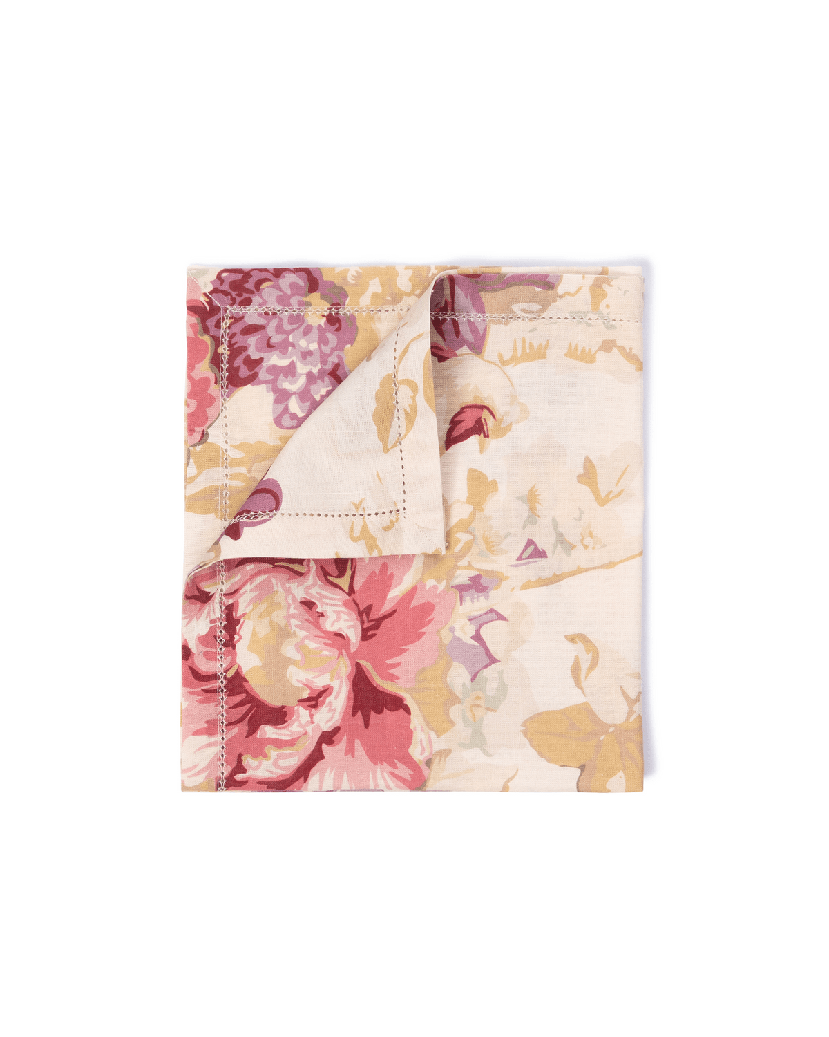 Linen Napkin, Autumn Flower. Image #3