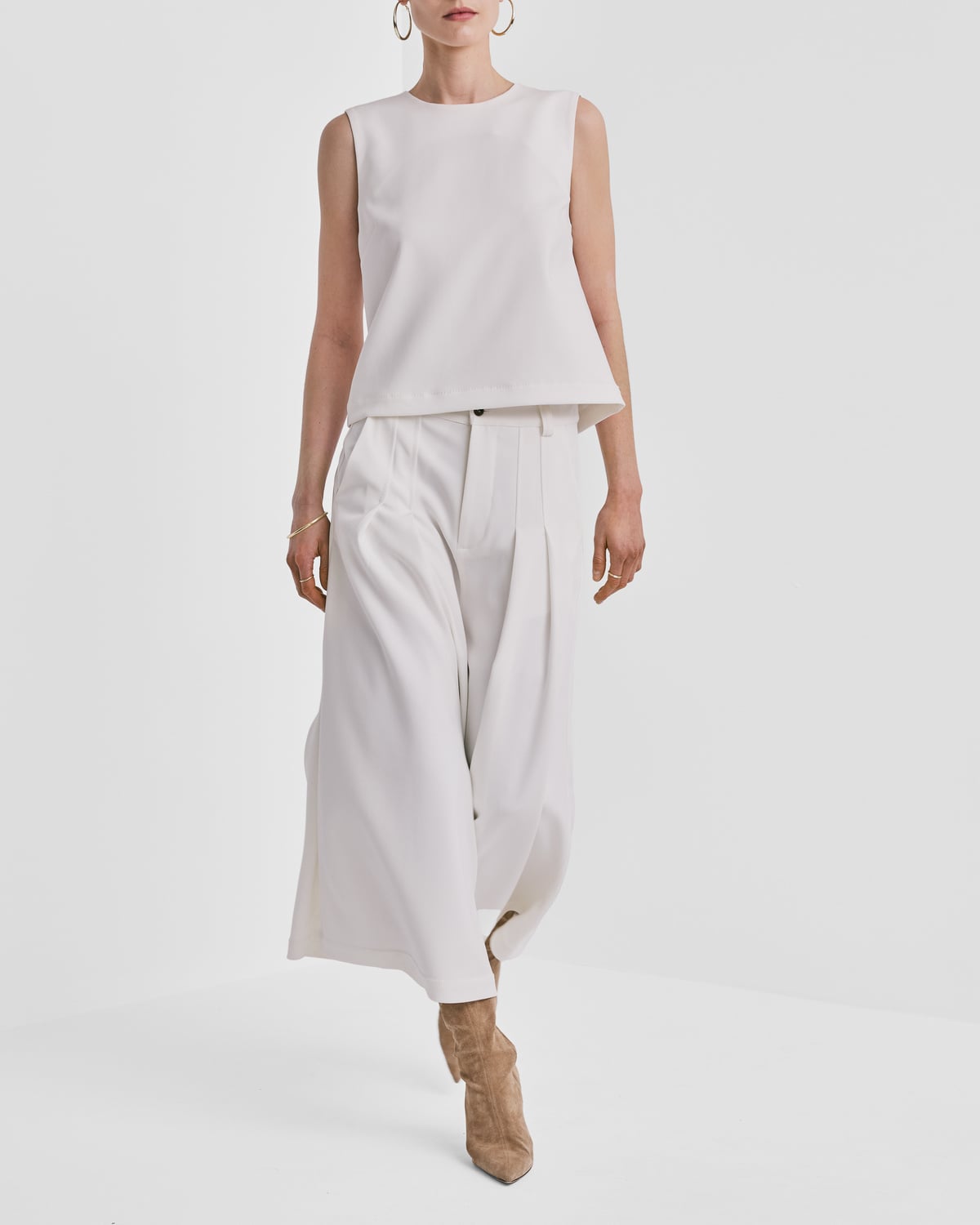 Classique Top, Off White. Image #3