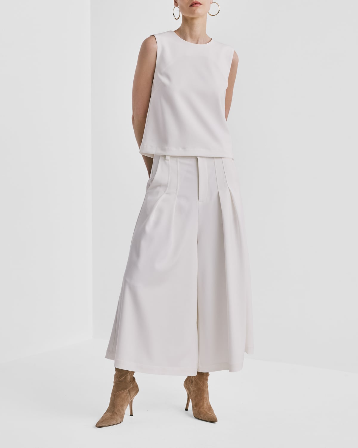 Classique Culottes, Off White. Image #7