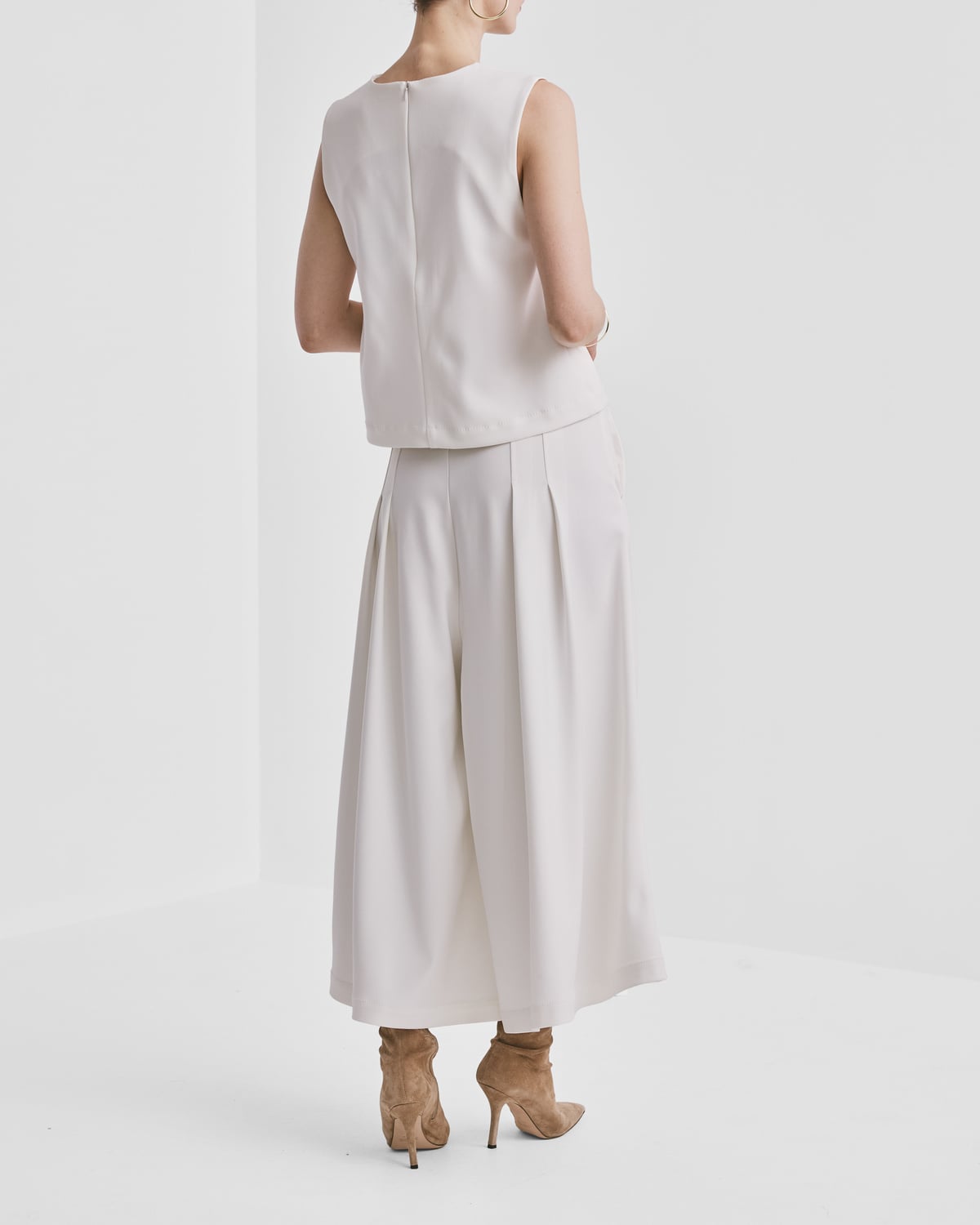 Classique Culottes, Off White. Image #9