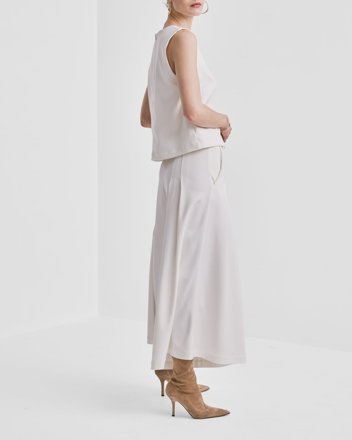 Classique Culottes, Off White. Image #8