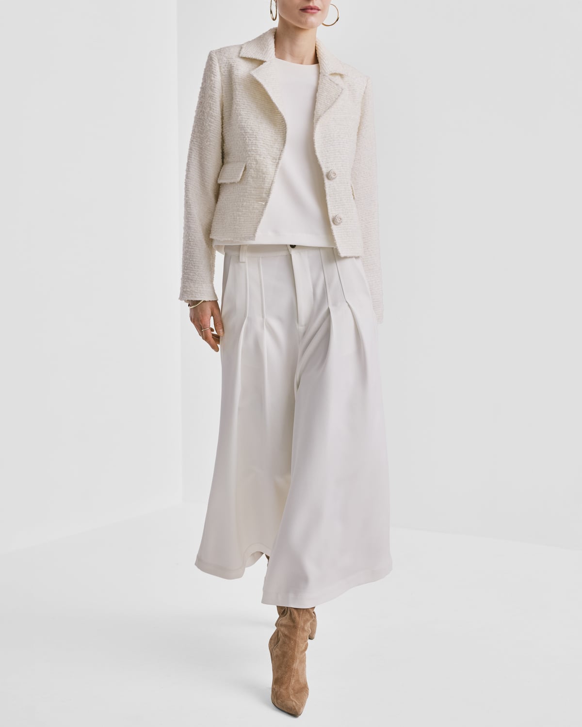 Classique Culottes, Off White. Image #3