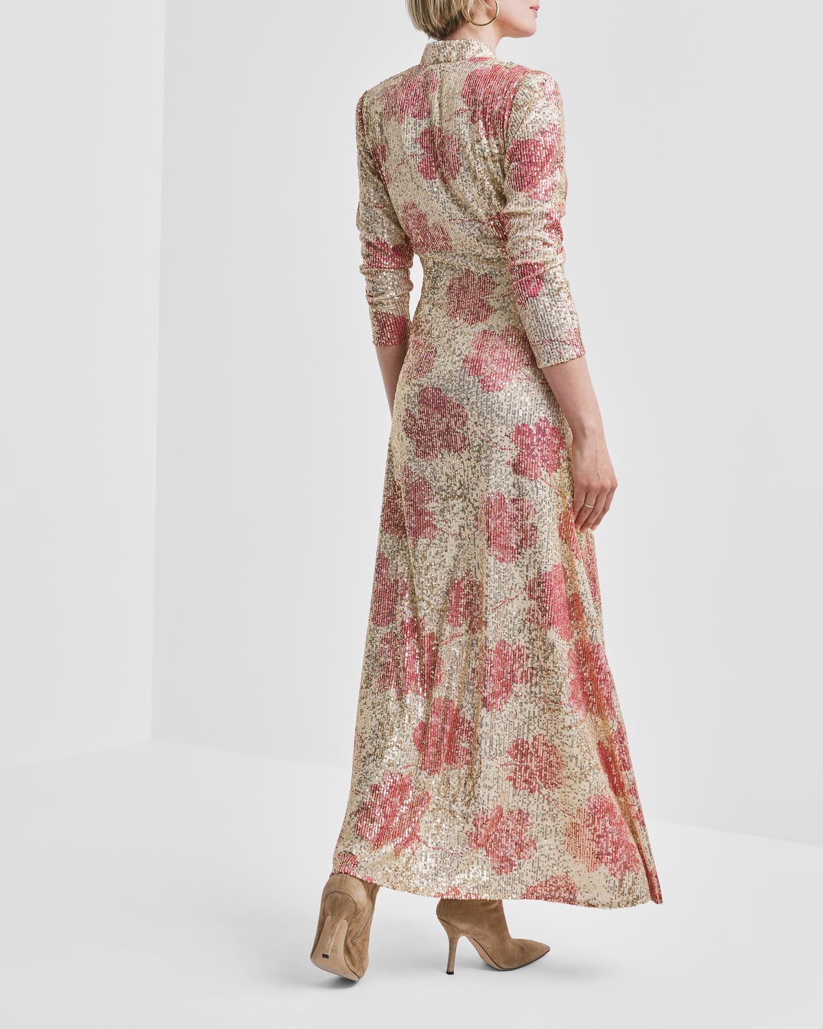 Sequins Maxi Dress, Serenade. Image #4