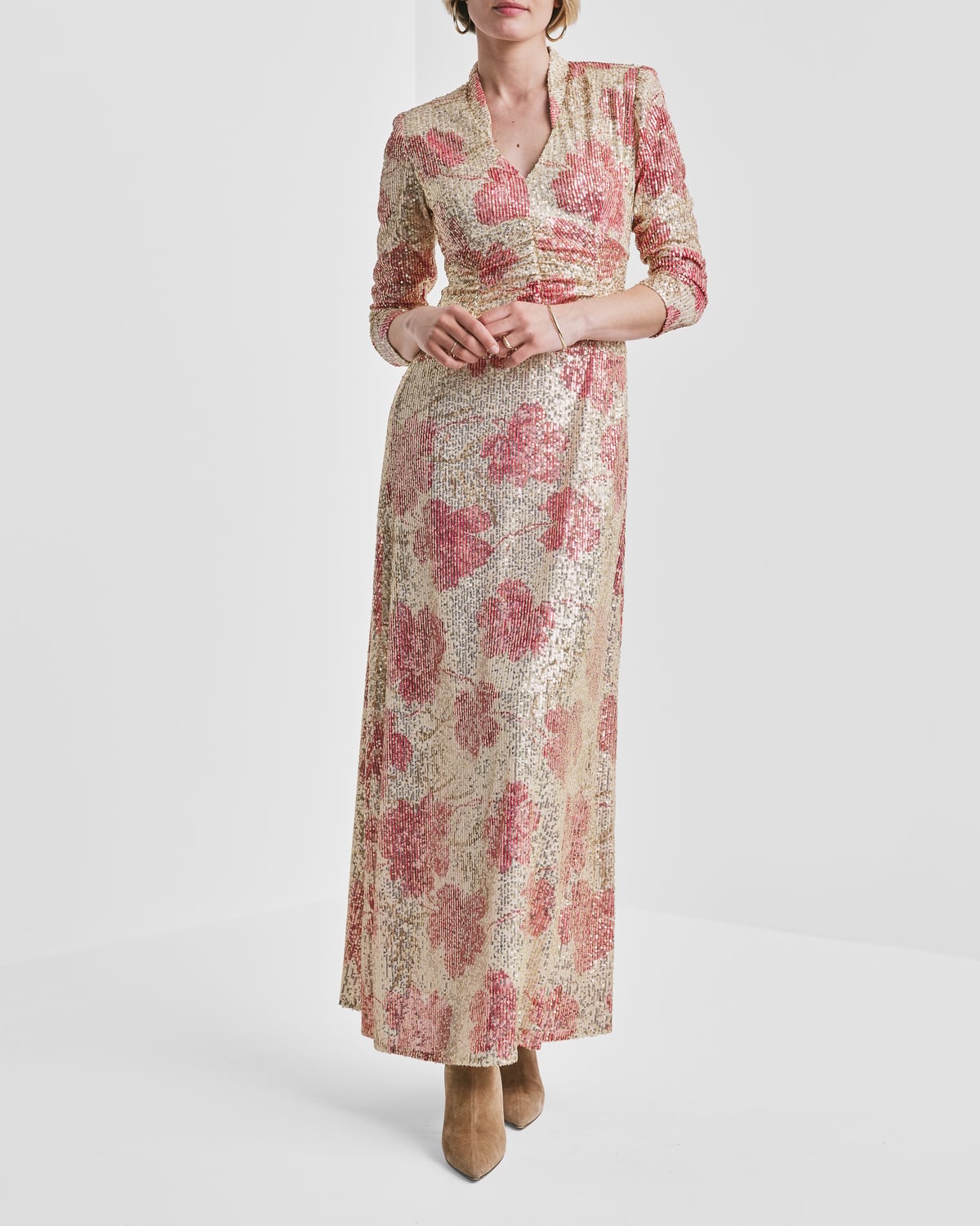 Sequins Maxi Dress, Serenade. Image #1