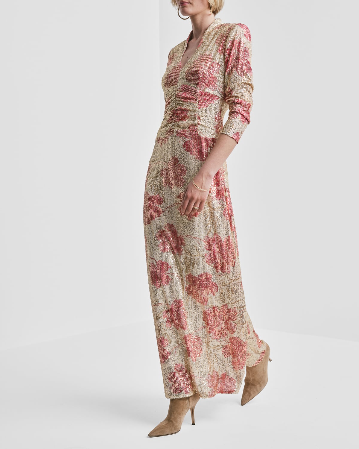 Sequins Maxi Dress, Serenade. Image #3