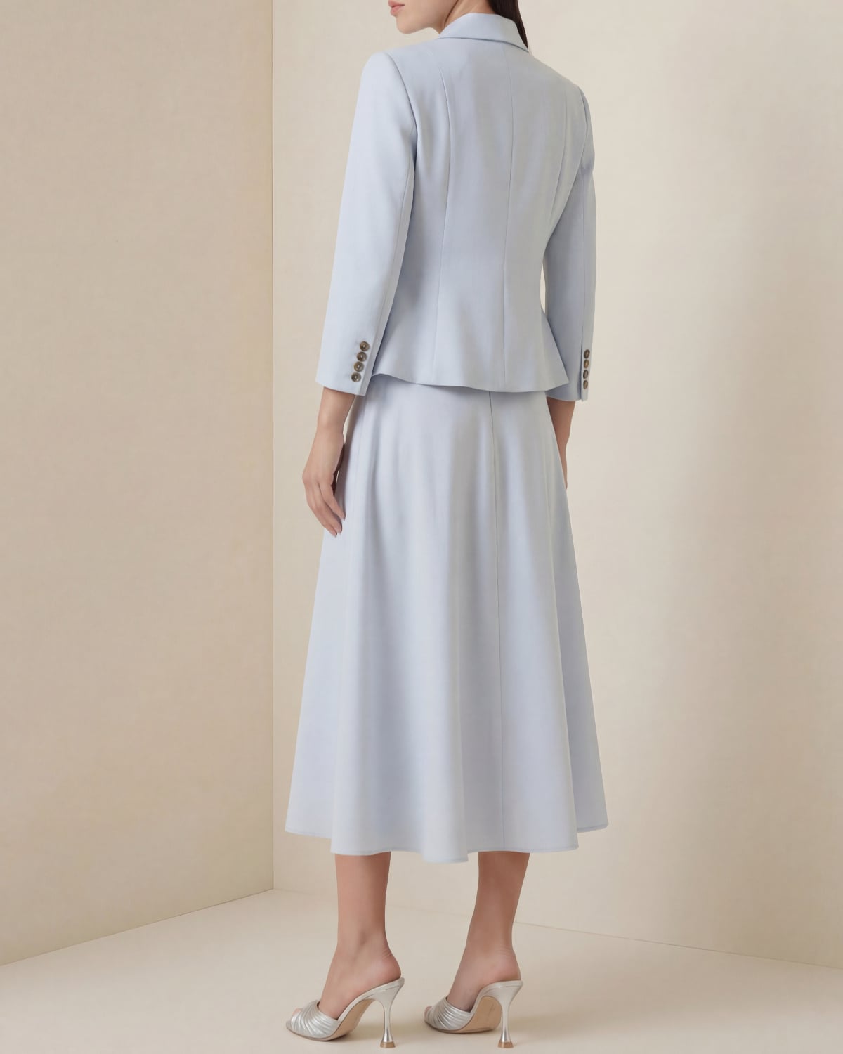 Classique Blazer, Light Blue. Image #3