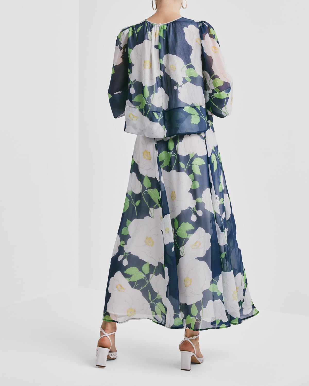 Organza Top, Flower Garden. Image #2