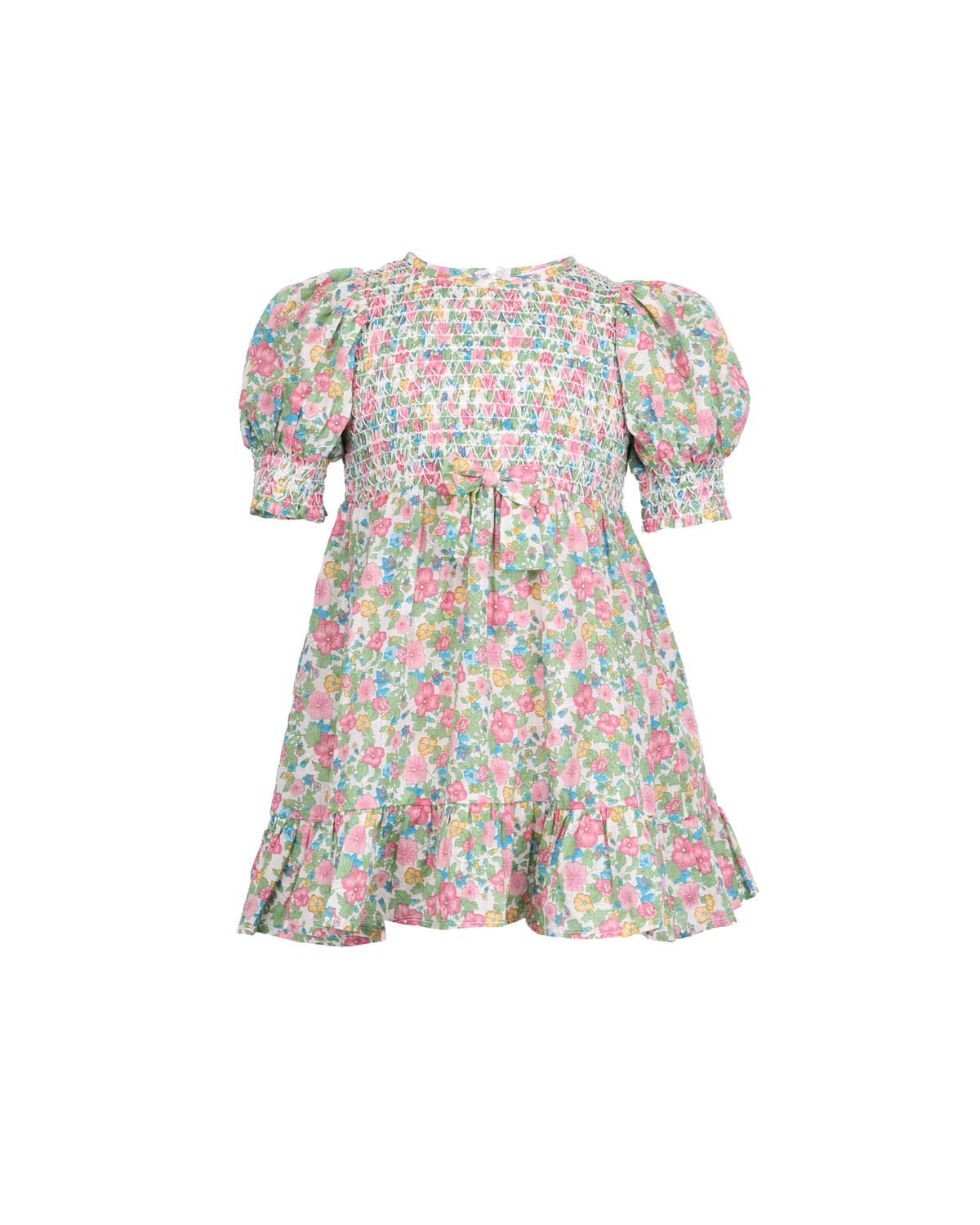 Cotton Slub Smocking Dress, Lush. Image #6