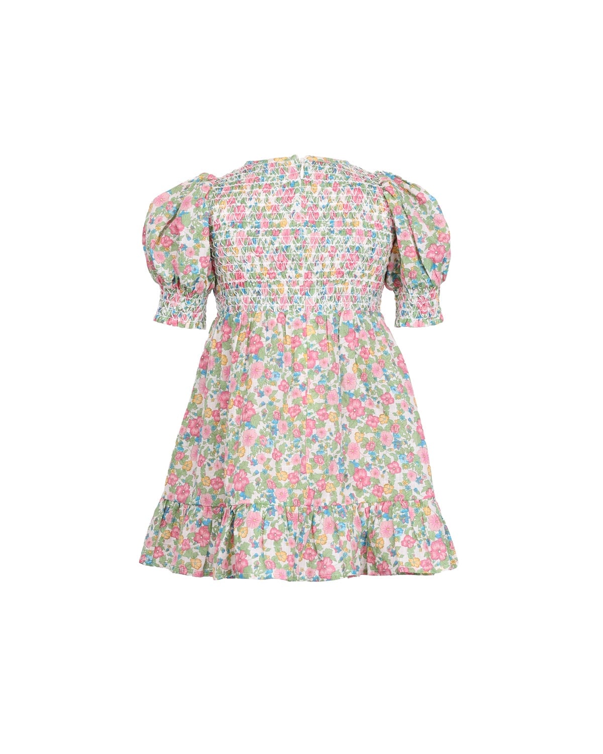 Cotton Slub Smocking Dress, Lush. Image #7