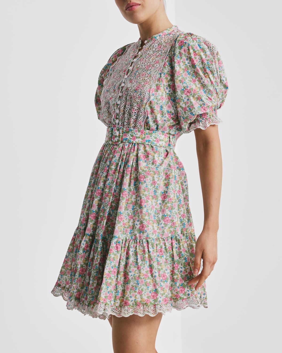 Cotton Slub Shift Dress, Lush. Image #5