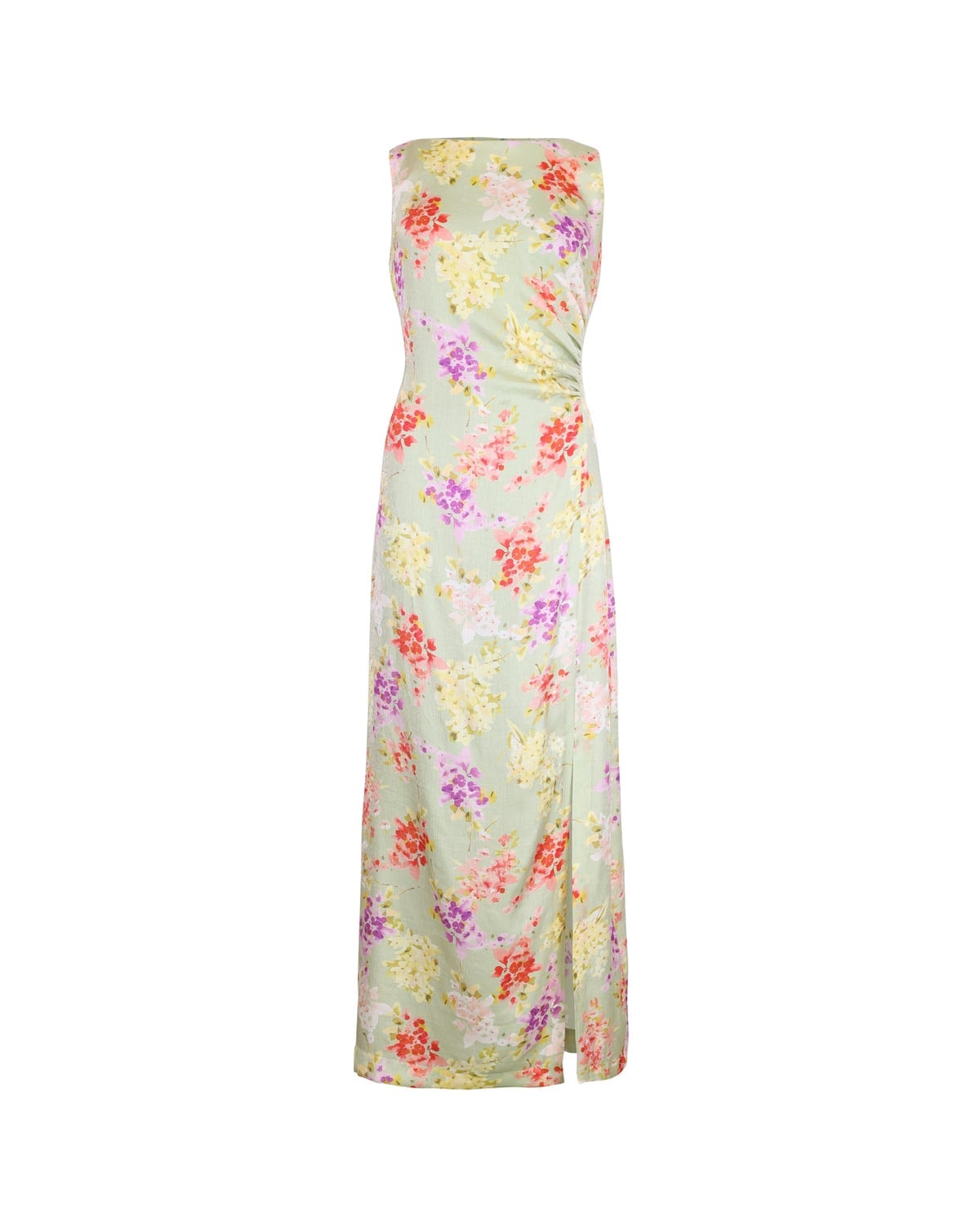 Shiny Sleeveless Dress, Vintage Bouquet. Image #3