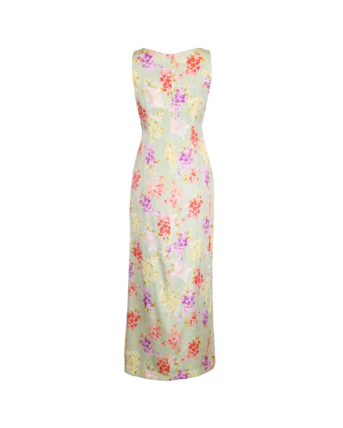 Shiny Sleeveless Dress, Vintage Bouquet. Image #4