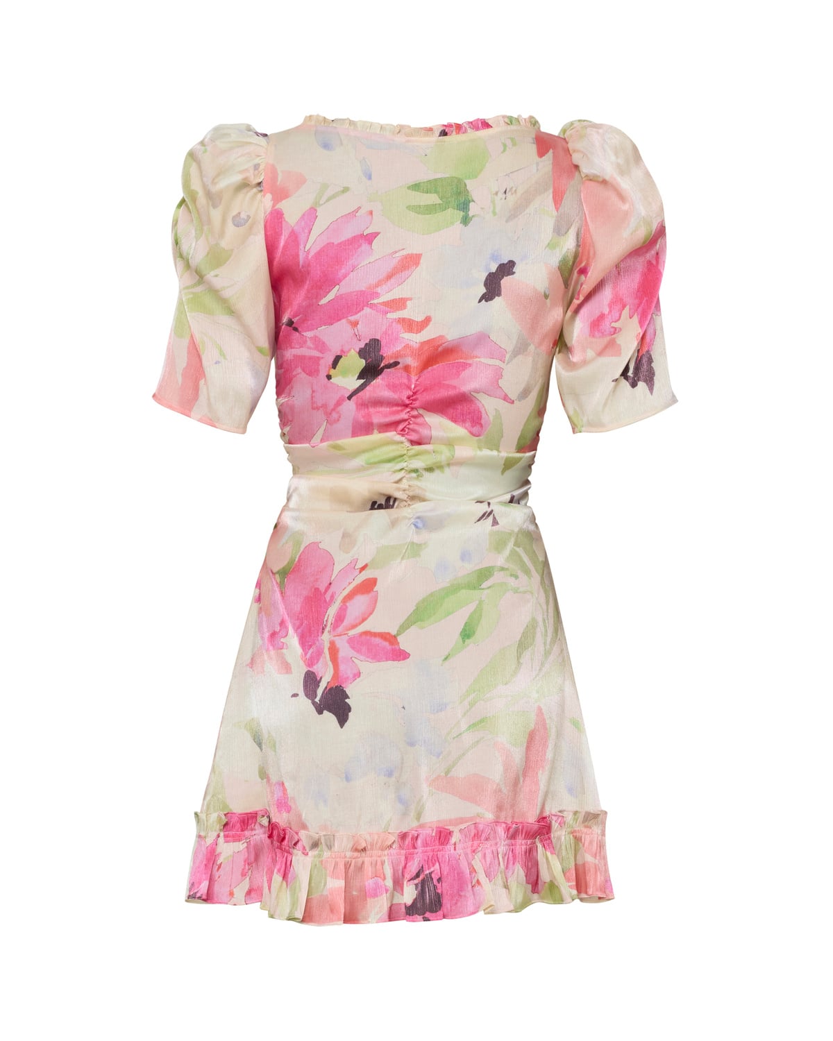 Shiny Rouching Dress, Soft Dew. Image #6