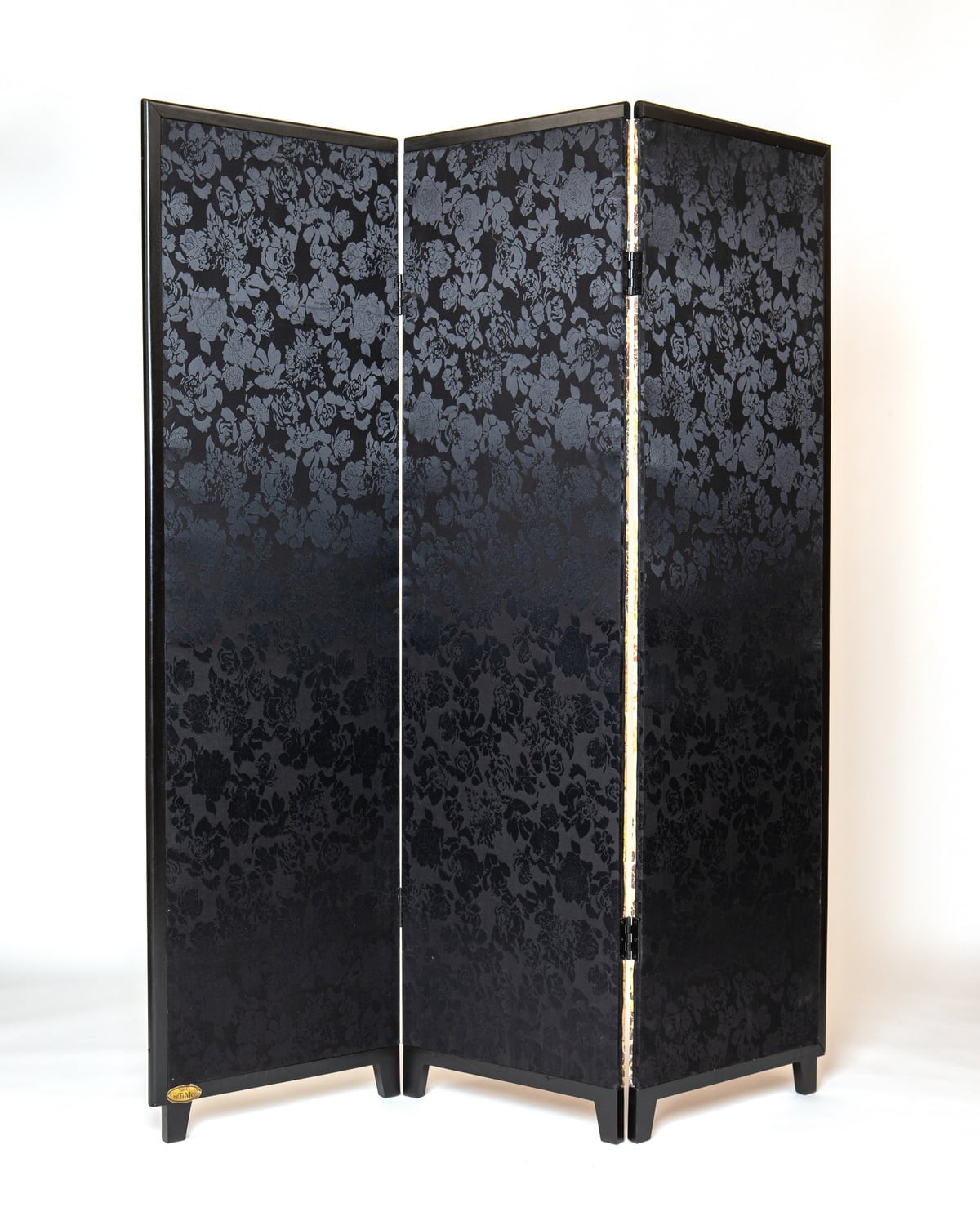 Room Divider, Black Leaves. Image #2