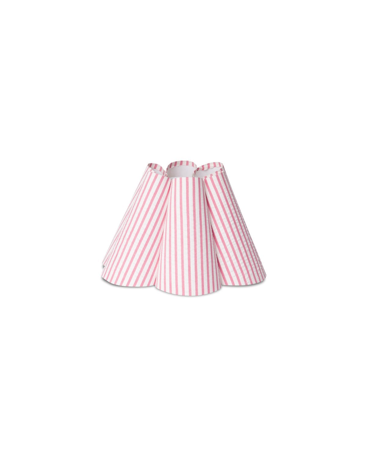 Lampshade Wavy Small, Pink Stripe. Image #1