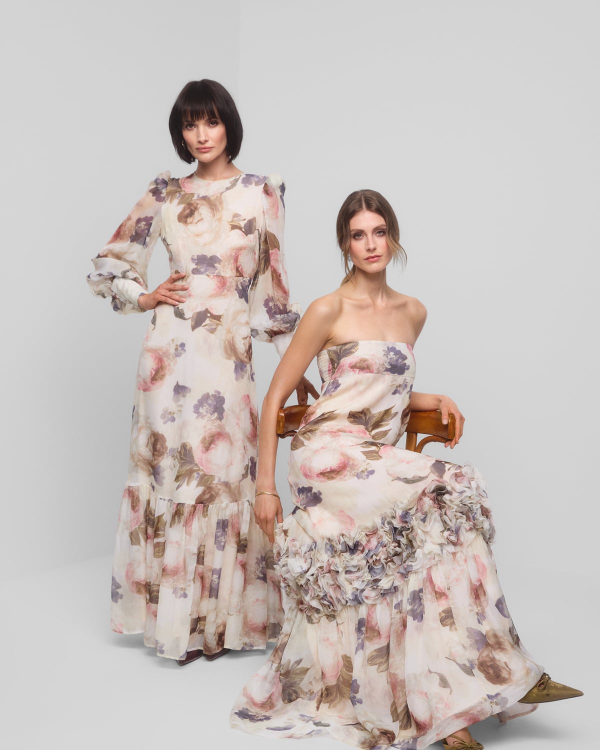 Organza Decorated Dress, Harmony. Image #1