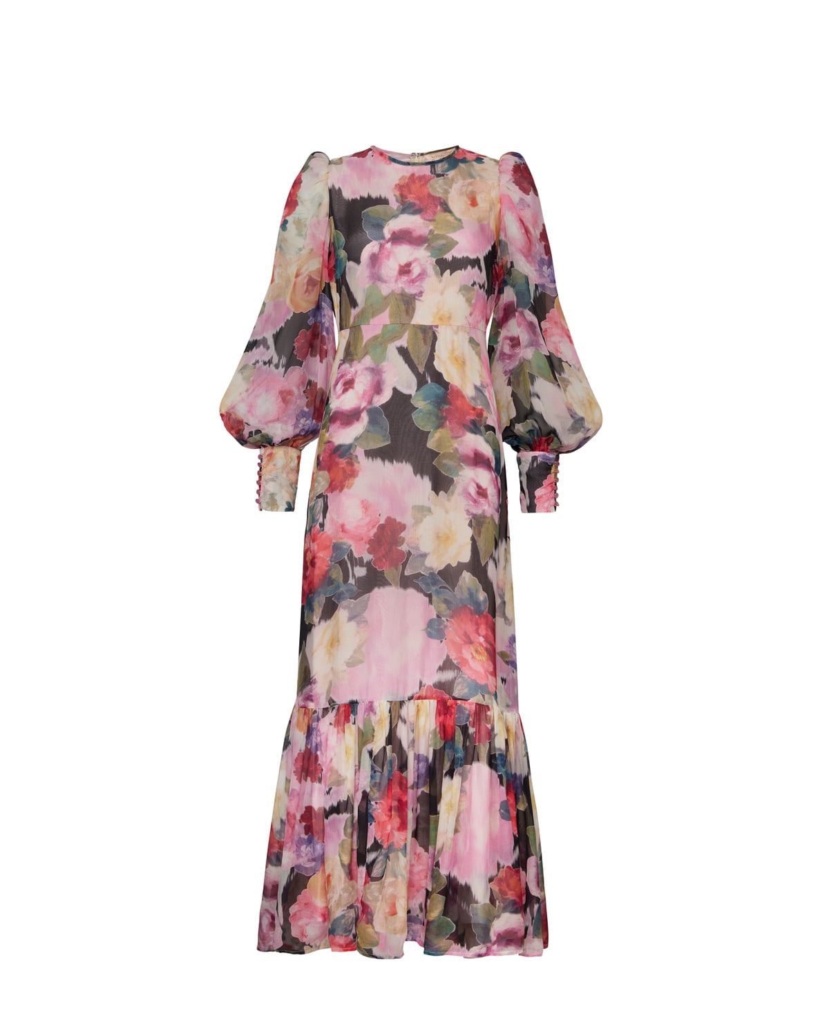 Organza Maxi Dress, Winter Breeze. Image #1