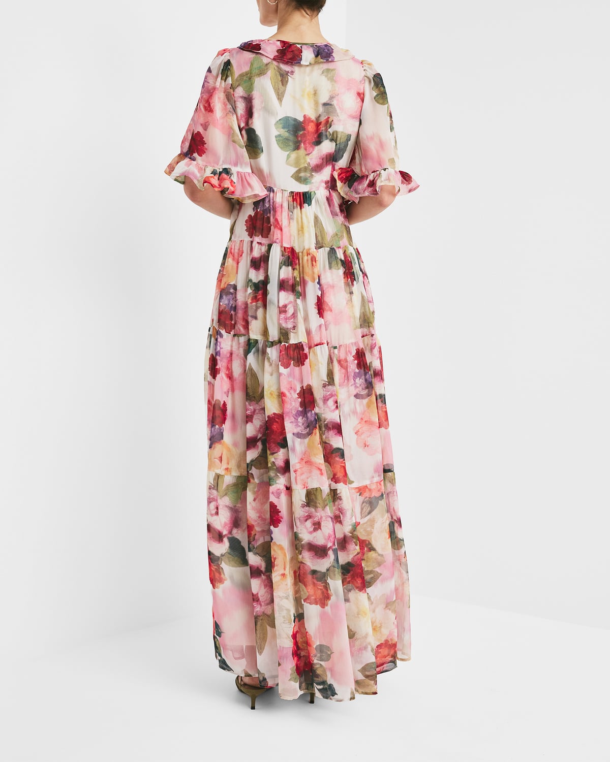 Organza Ruffle Dress, Breeze. Image #4