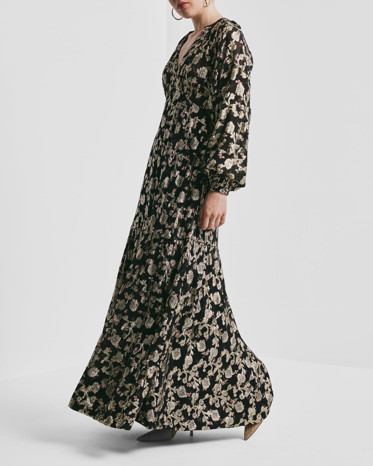 Georgette Gown, Wild Flowers. Image #2