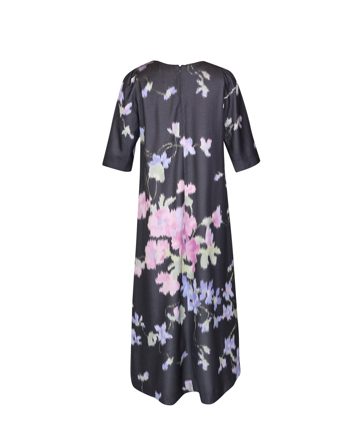 Tailored Satin Shift Dress, Cascade. Image #2