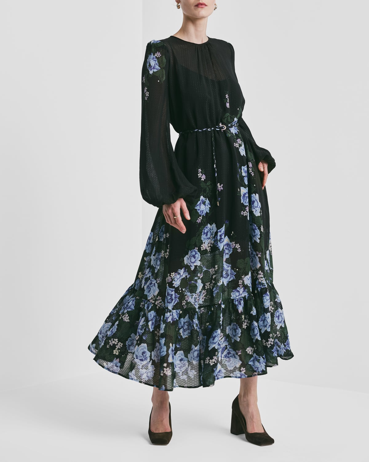 Georgette Relaxed Dress, Amadora. Image #2