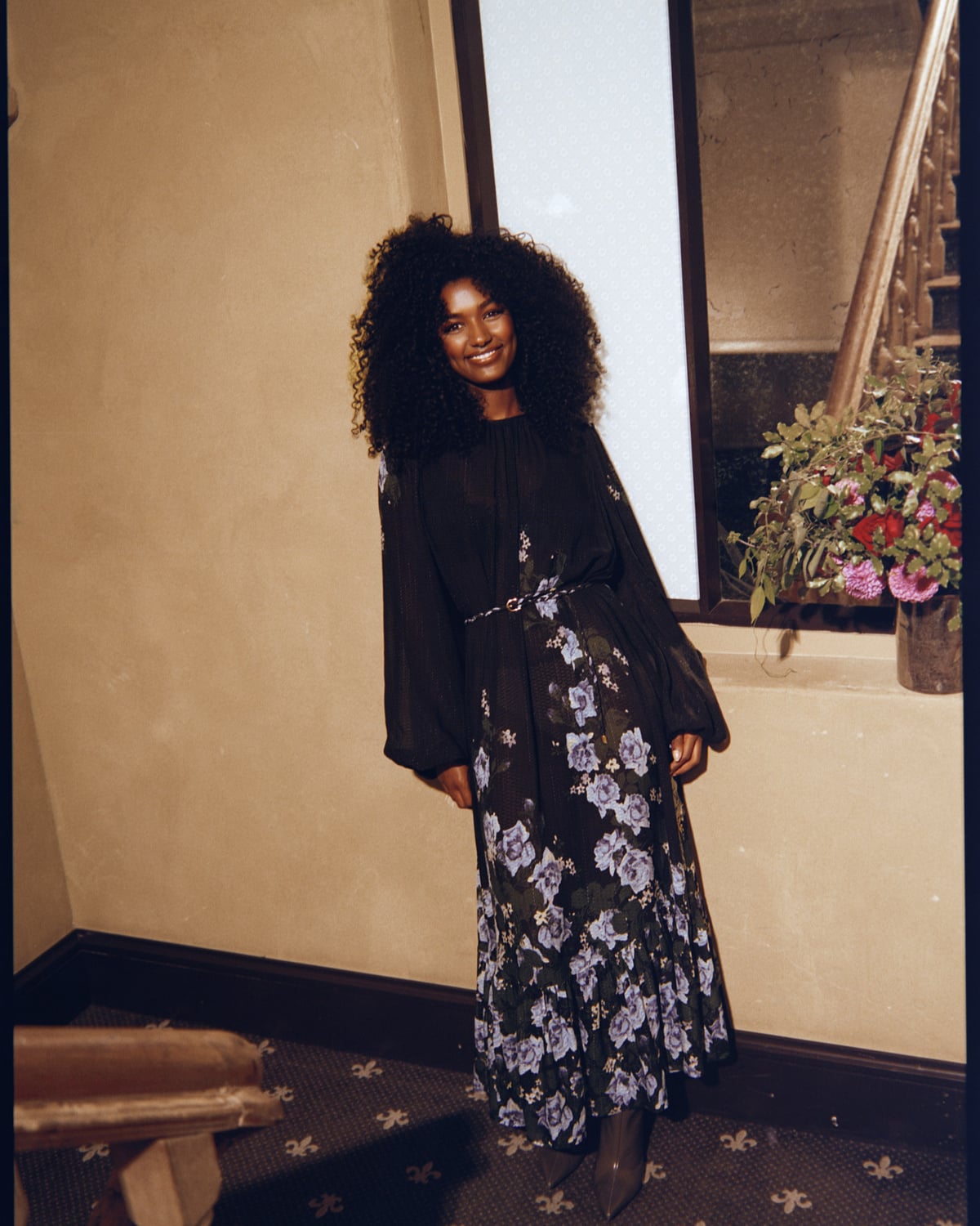 Georgette Relaxed Dress, Amadora. Image #1