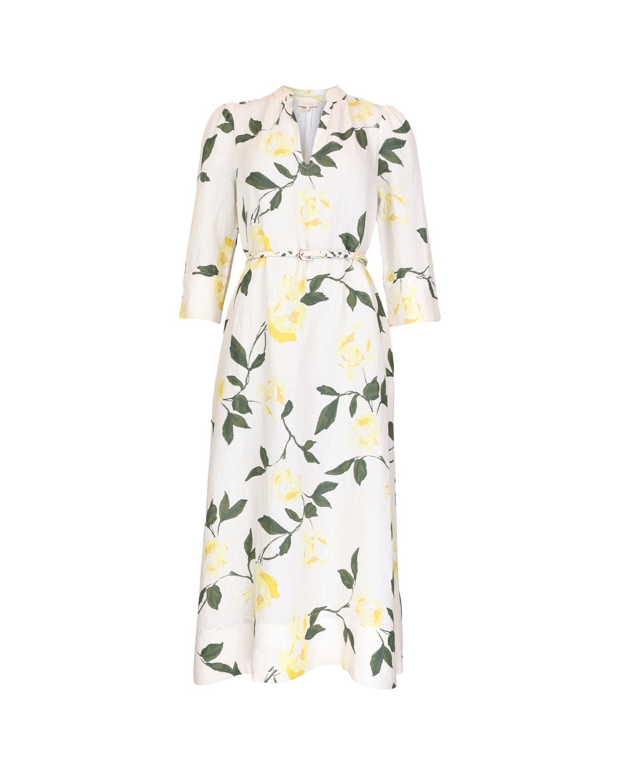 Linen Shift Dress, Sunlight. Image #1