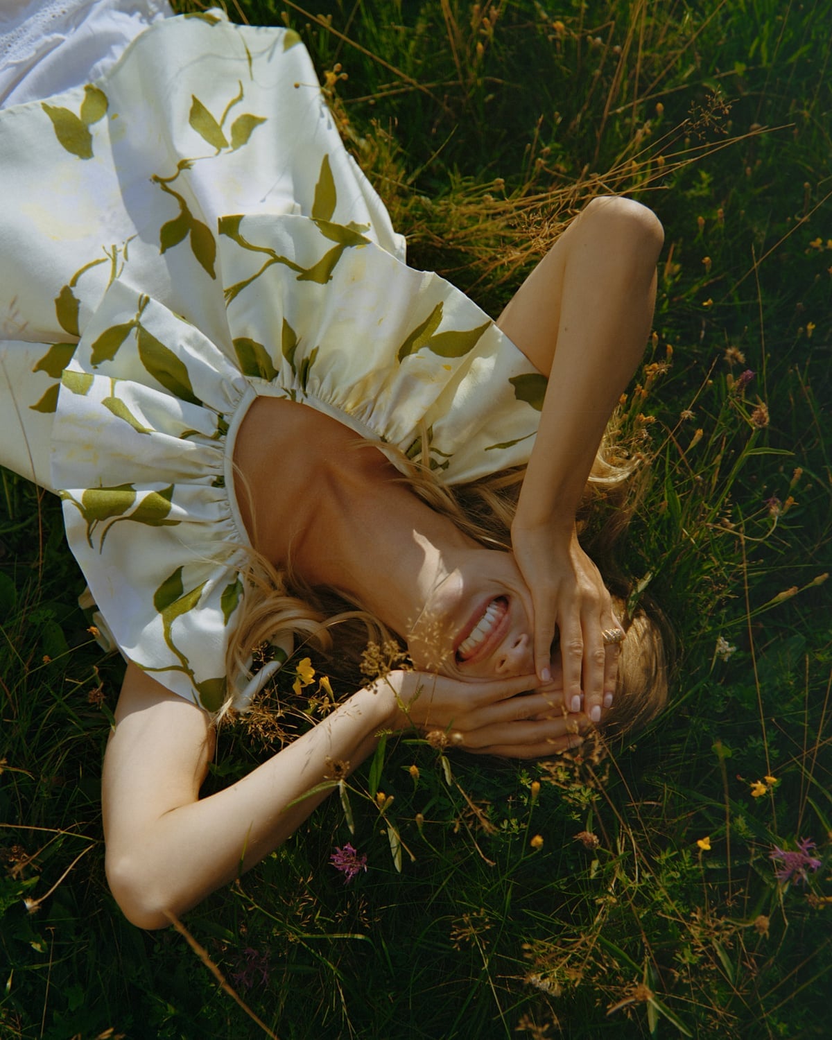 Taffeta Flounce Top, Soft pastel. Image #2