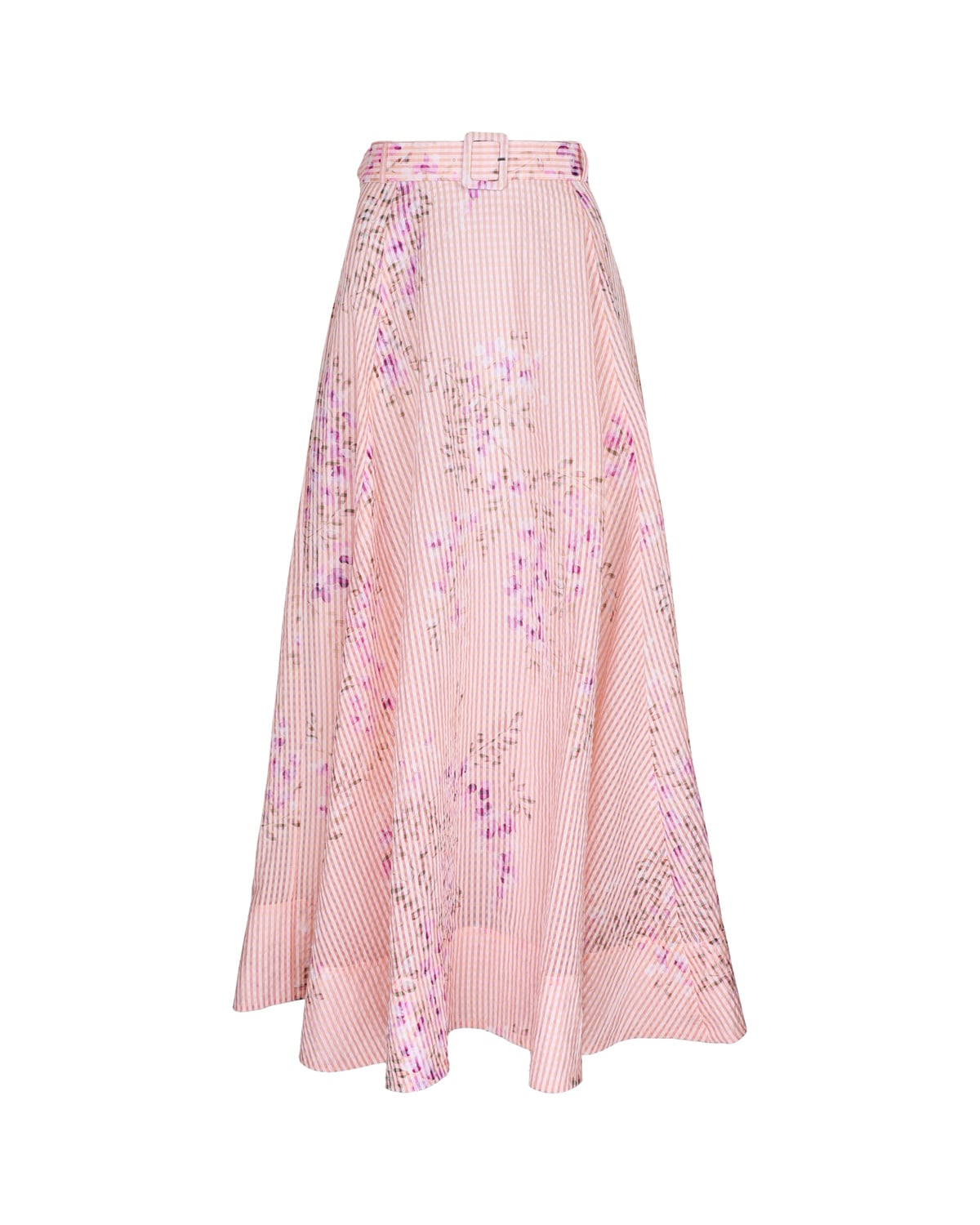 Checks Maxi Skirt, Flourish. Image #1