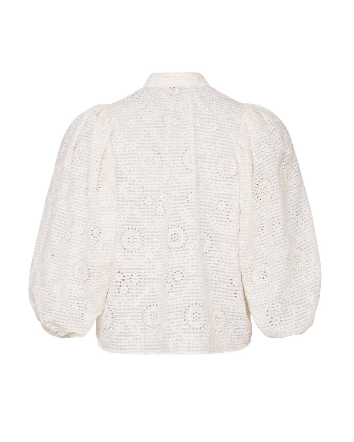 Checks Blouse, Off White. Image #2