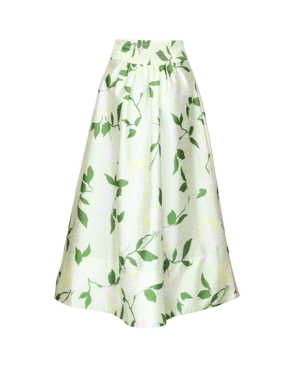 Taffeta Maxi Skirt, Soft pastel. Image #2