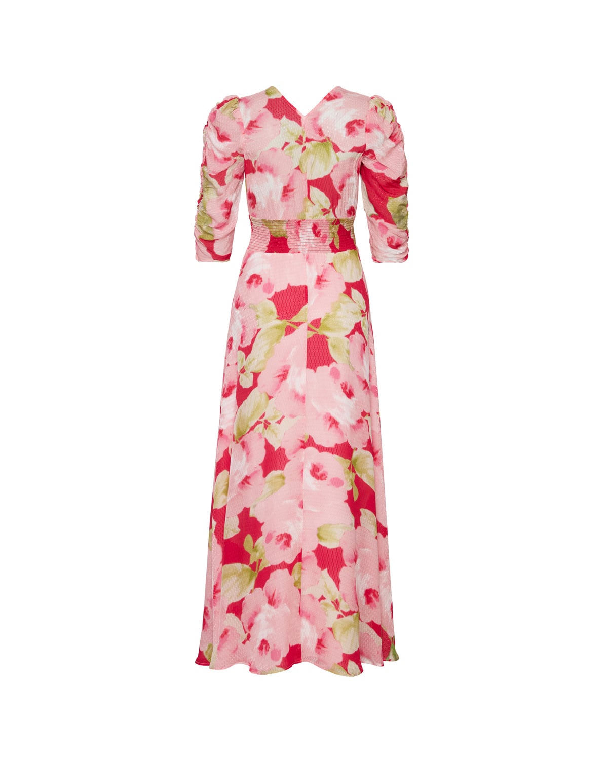 Dotted Georgette Button-Down Dress, Romance. Image #4