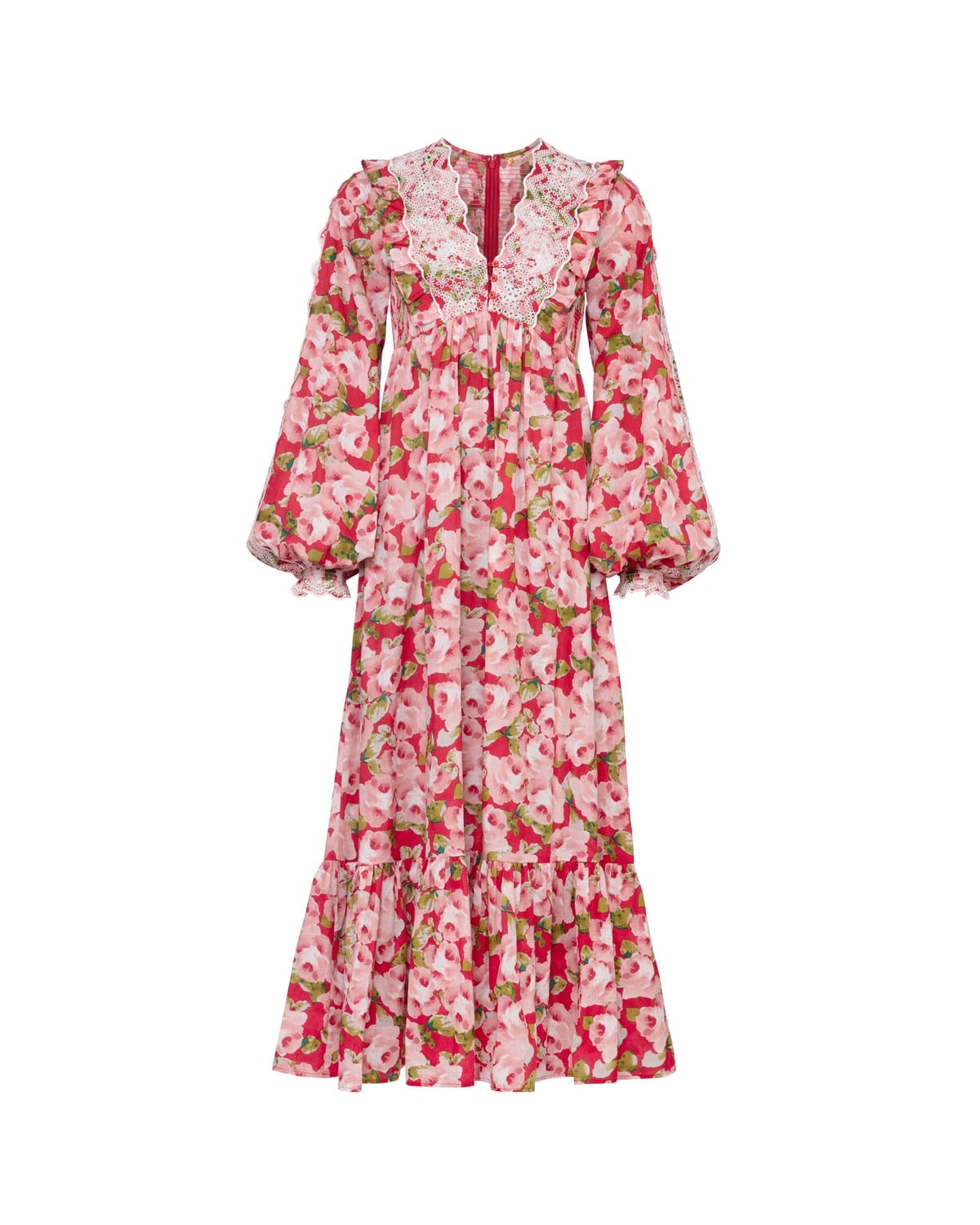 Cotton Slub Maxi Dress, Romace. Image #1