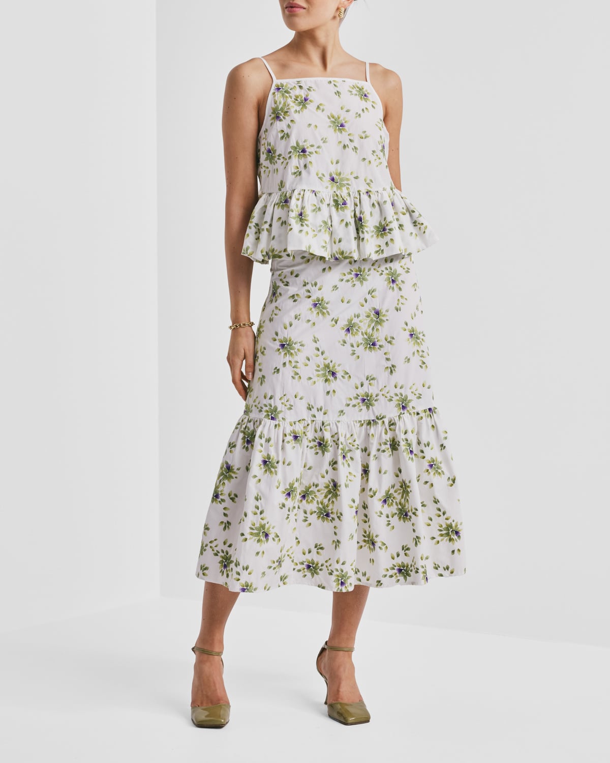 Cotton Taffeta Top, Petals. Image #6