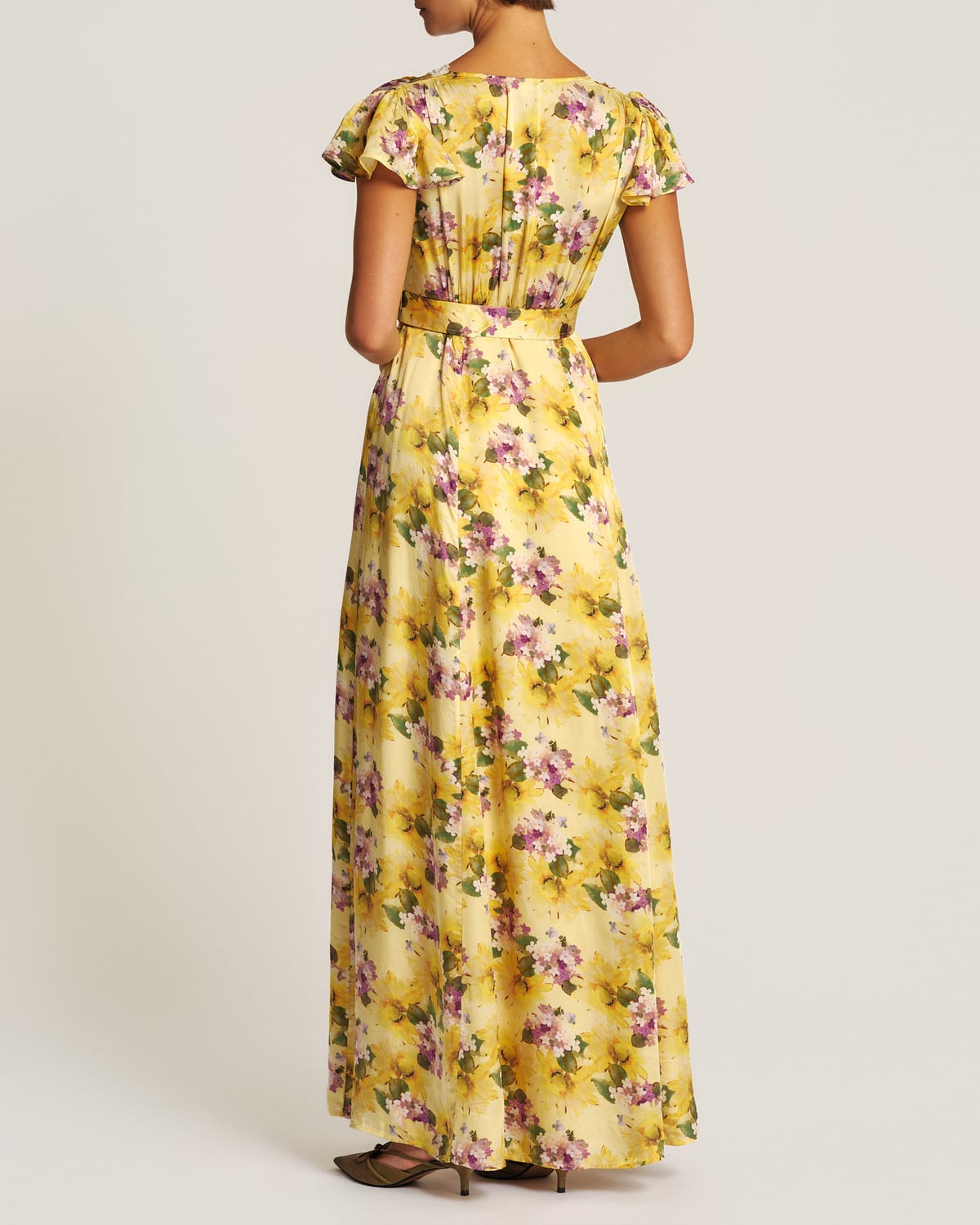 Satin Gown, Sunflower Haze. Image #3