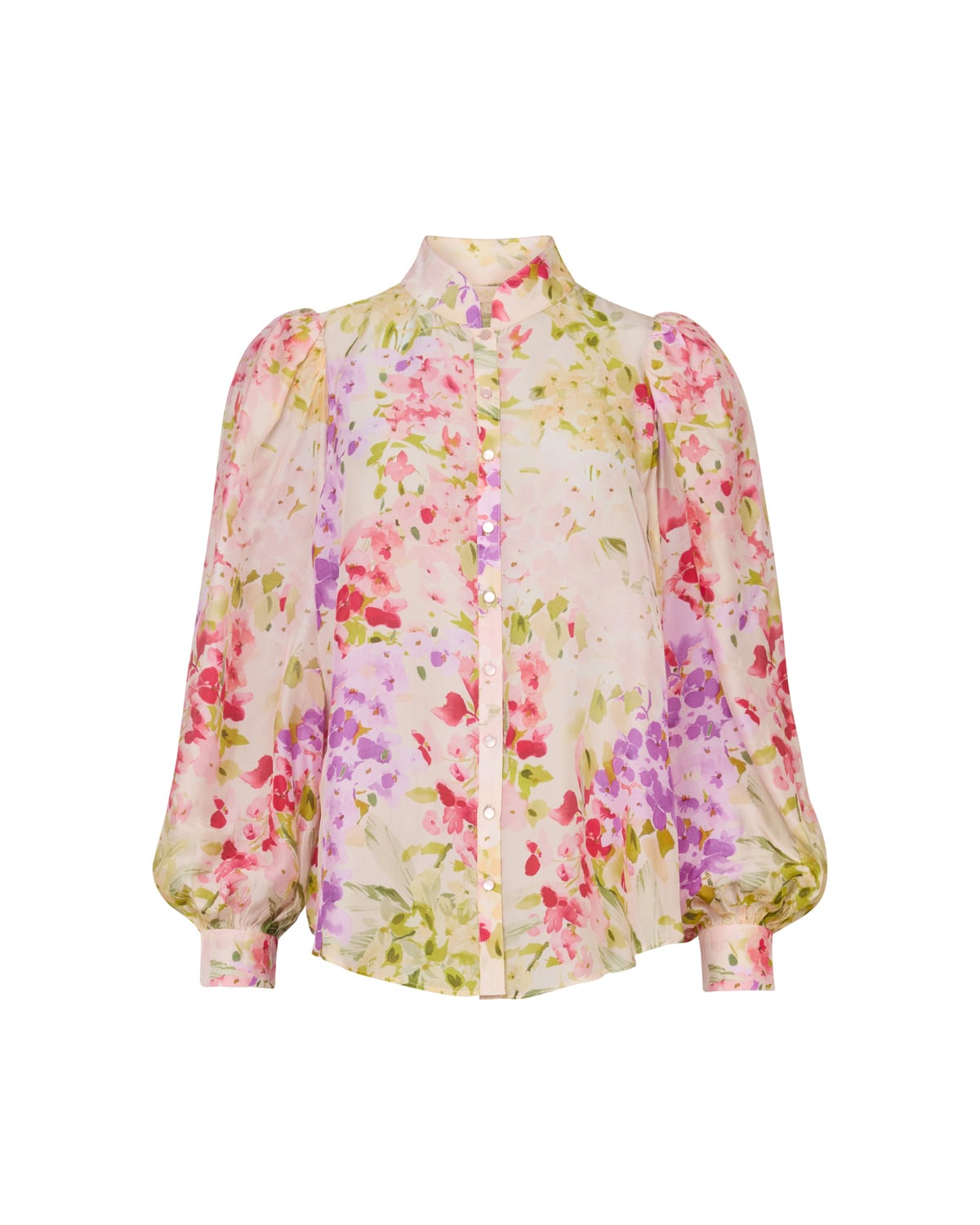 Organza Blouse, Blush Dream. Image #1